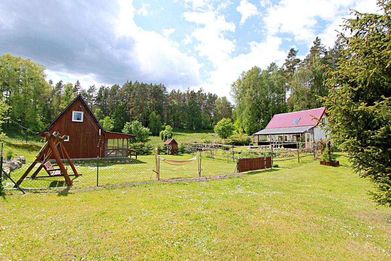 Domki Wczasowe Mazury - Ferienhaus Masuren - Do 12 Osob - Idealny Dla Grup Dluzek Ngoại thất bức ảnh